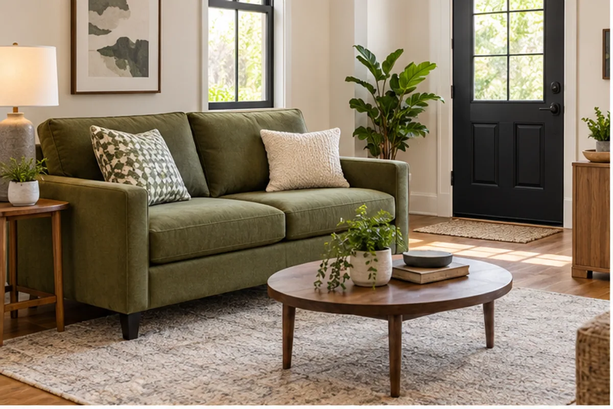 Sofa and home living selection
