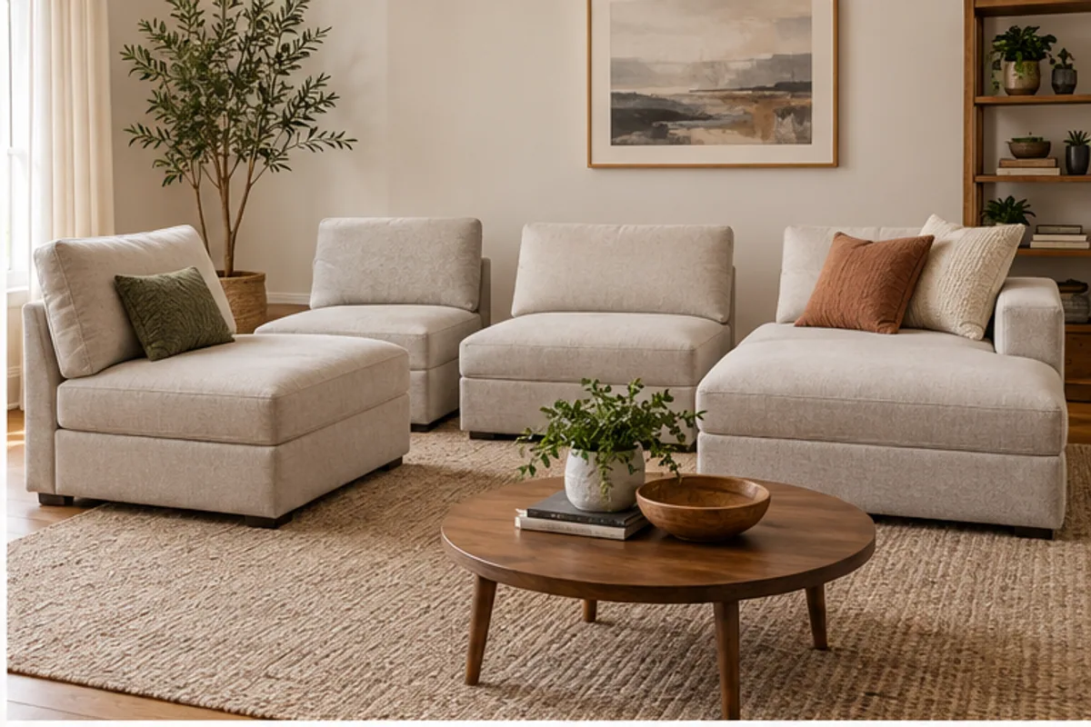 Sofa and home living selection
